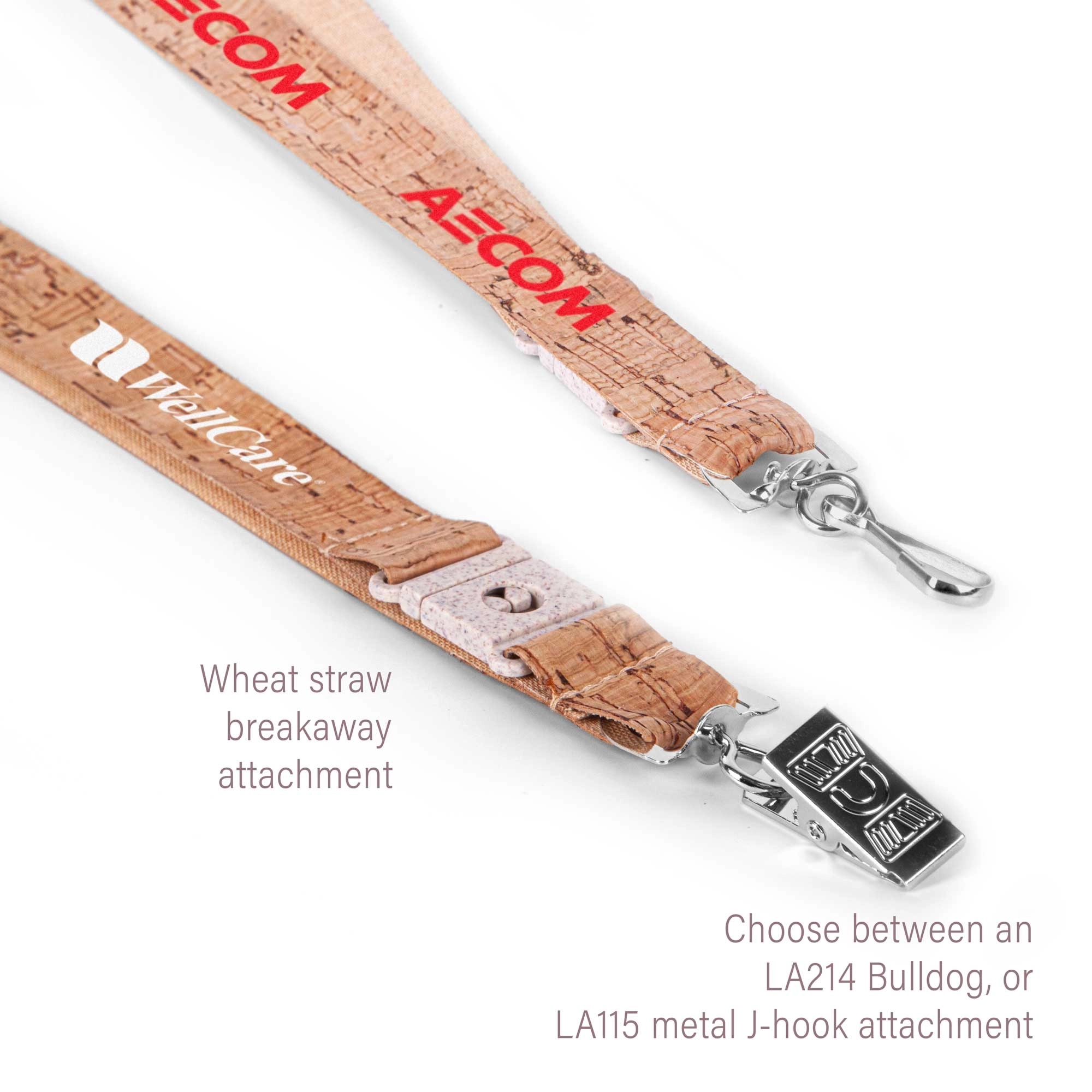 3/4" Natural Cork FastTrack Lanyard 3