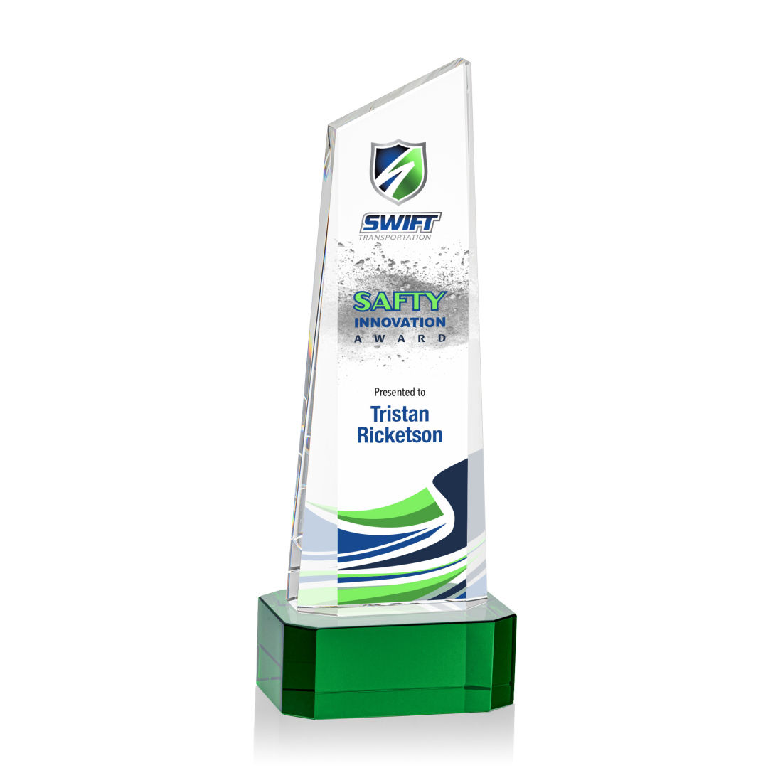 Belmont Tower VividPrint™ Award on Padova - Green 2