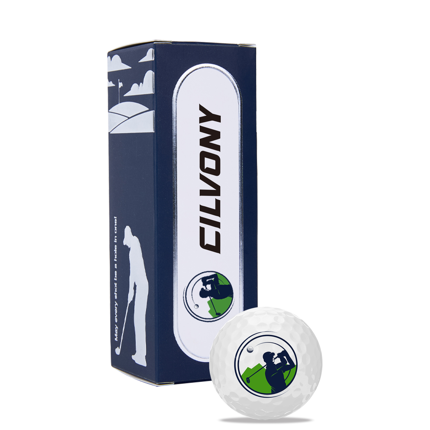 3 Pack Golf Ball Sleeve 3