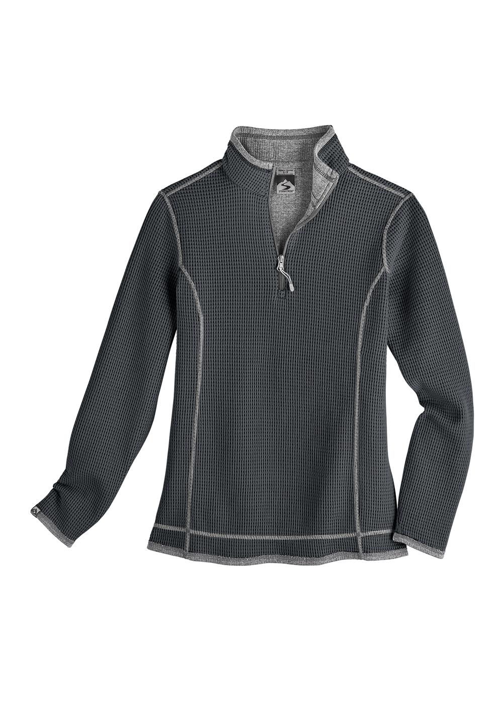 Storm Creek Women's Maverick Waffle Knit Quarter Zip 9