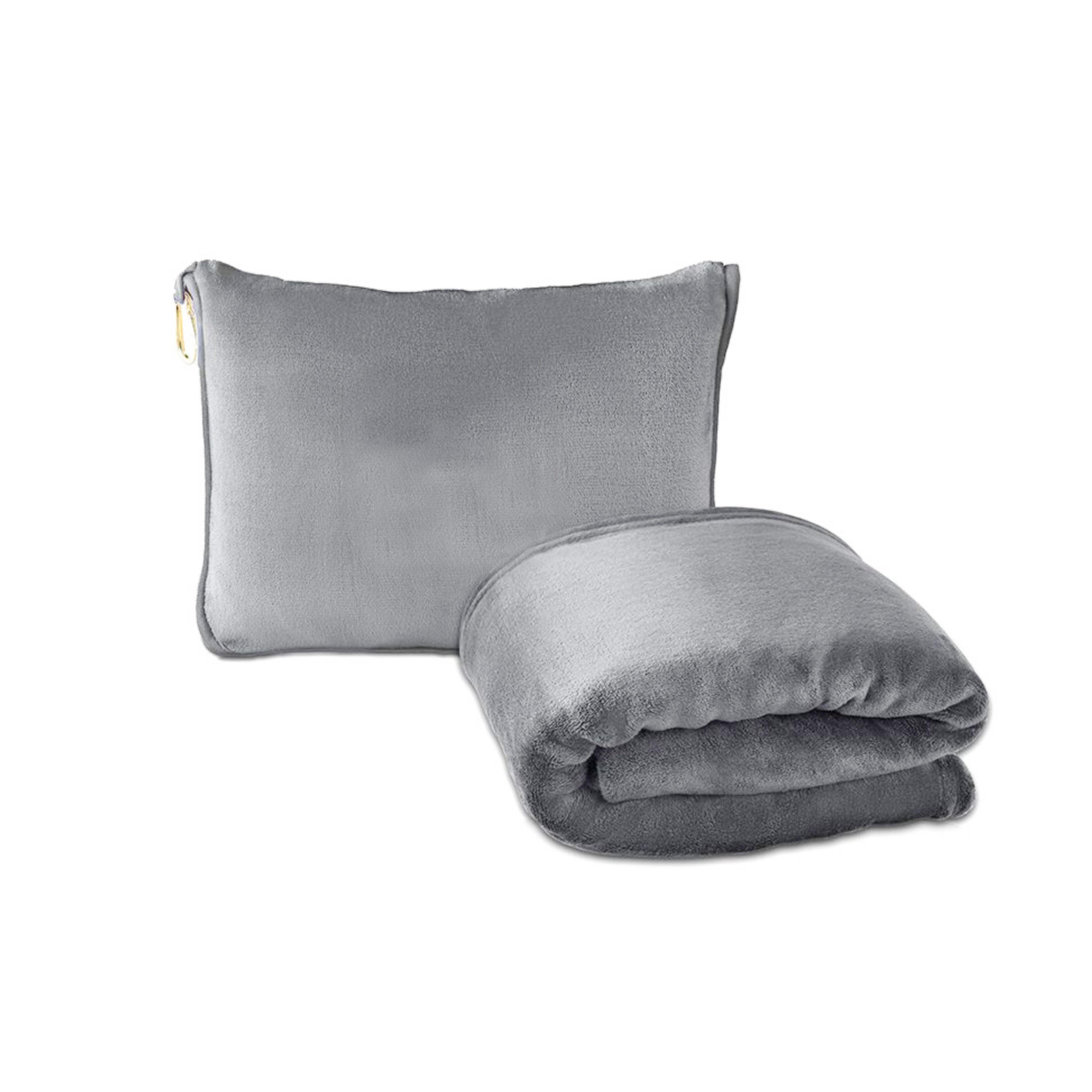 Portable Travel Blanket with Pillowcase Bag 2