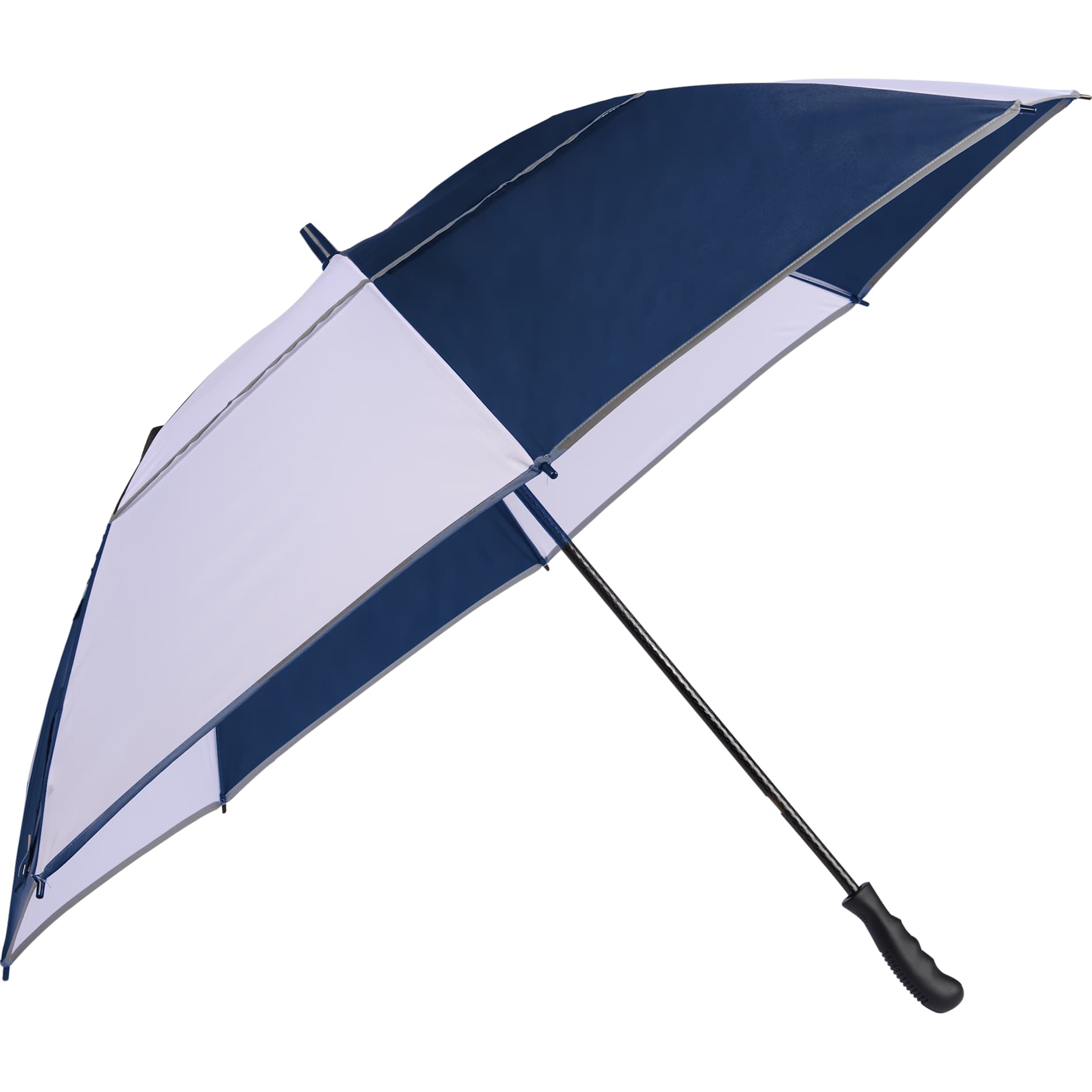 62" RPET Golf Umbrella w/ Reflective Trim 120