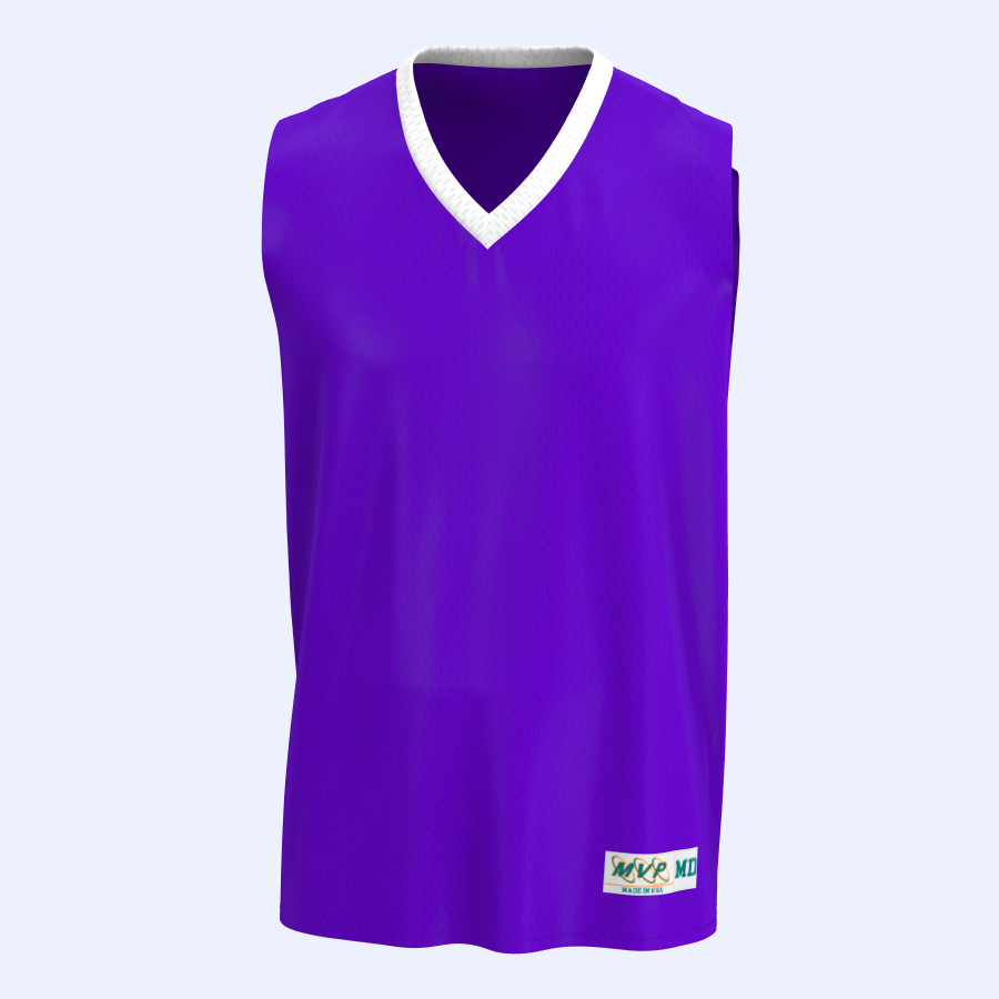 Non Reversible V-neck Jersey 1