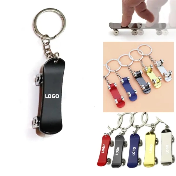 Mini-SkateBoard Keychain 1