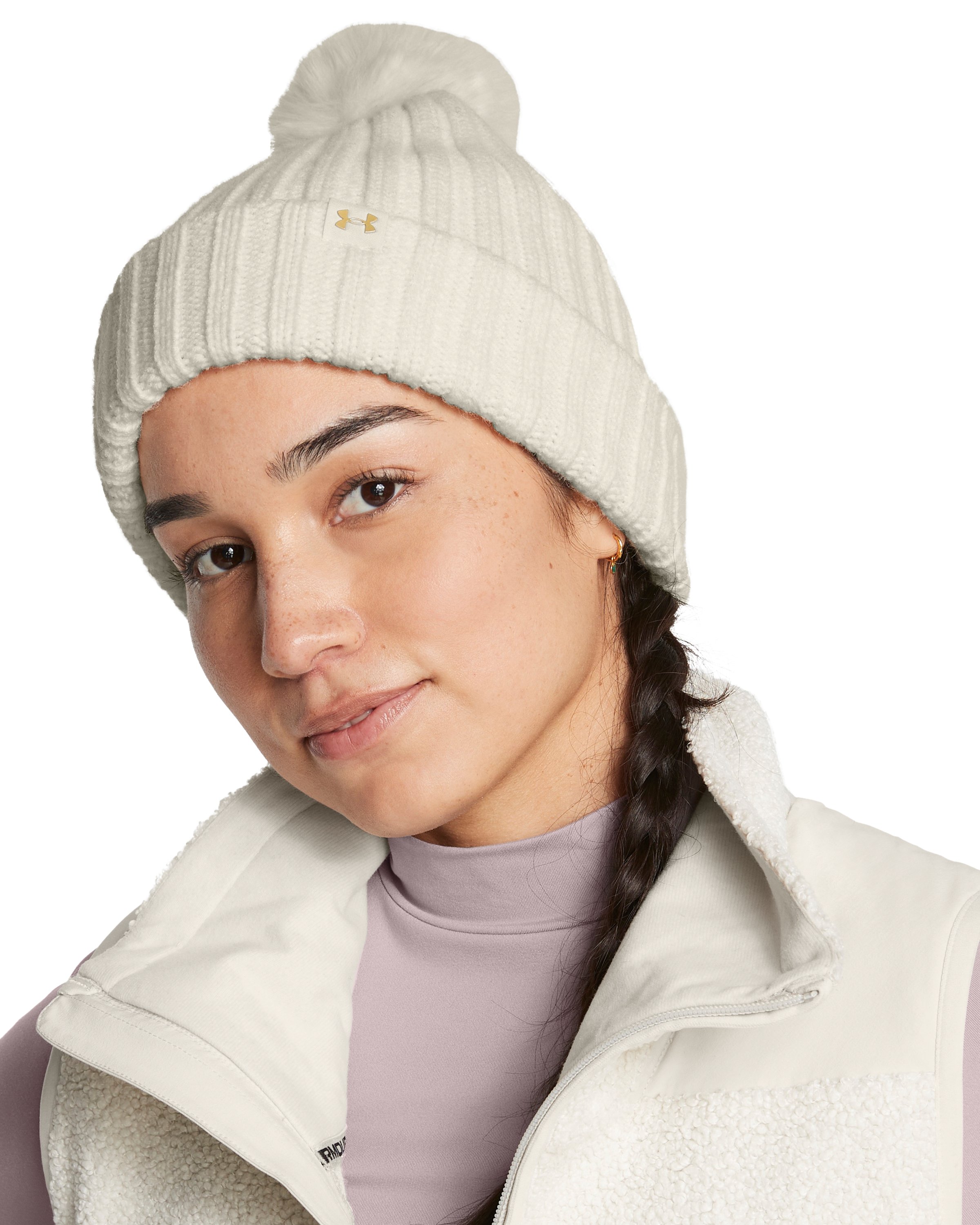 UA Halftime Women's Pom Beanie 4