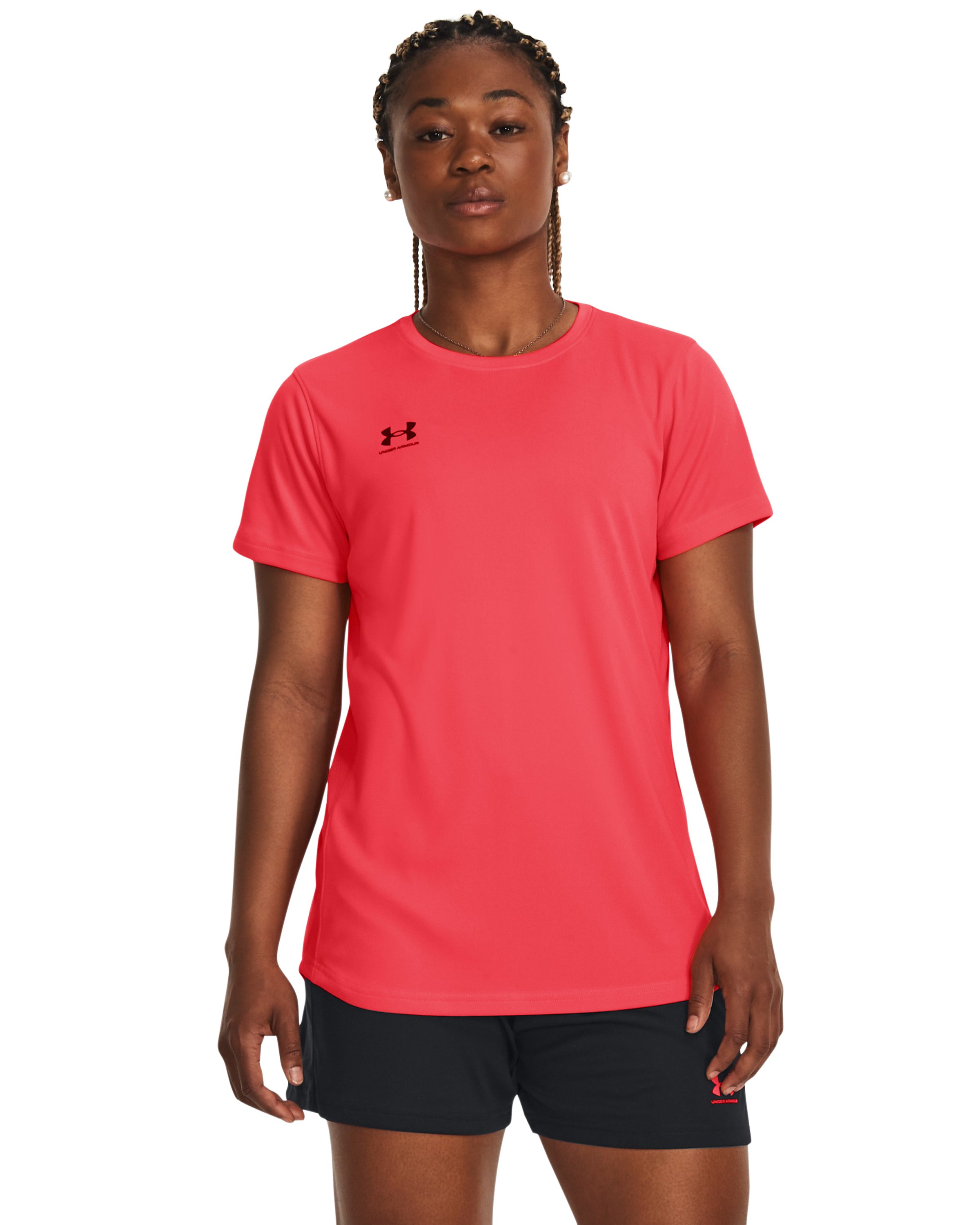 UA Challenger Women's Training Short Sleeve 9