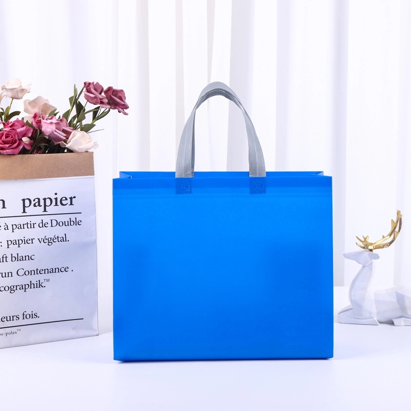 Non-woven Portable Clothing Shopping Bag with Bottom&Side 3