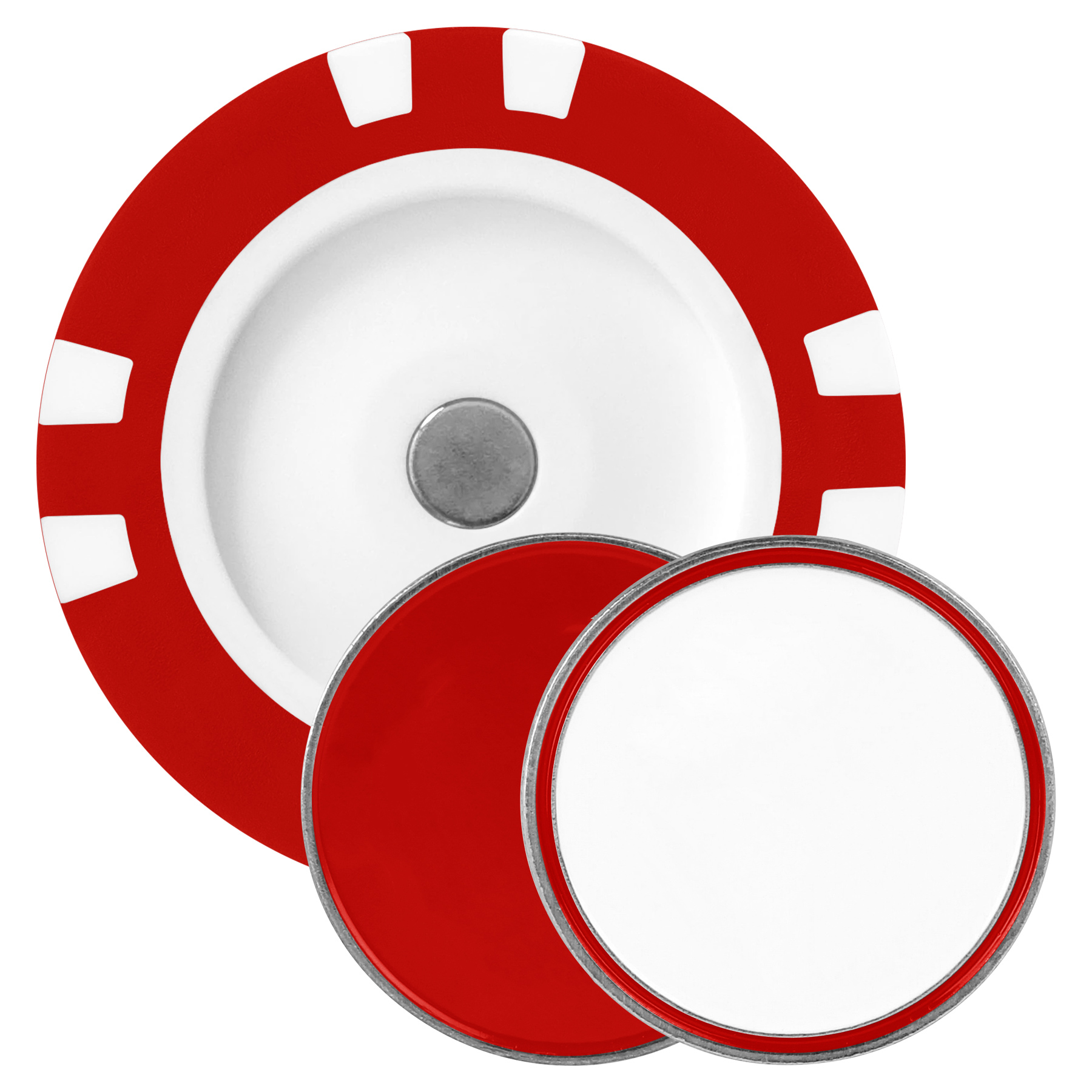 Removable Golf Ball Marker/Magnetic Poker Chip 7