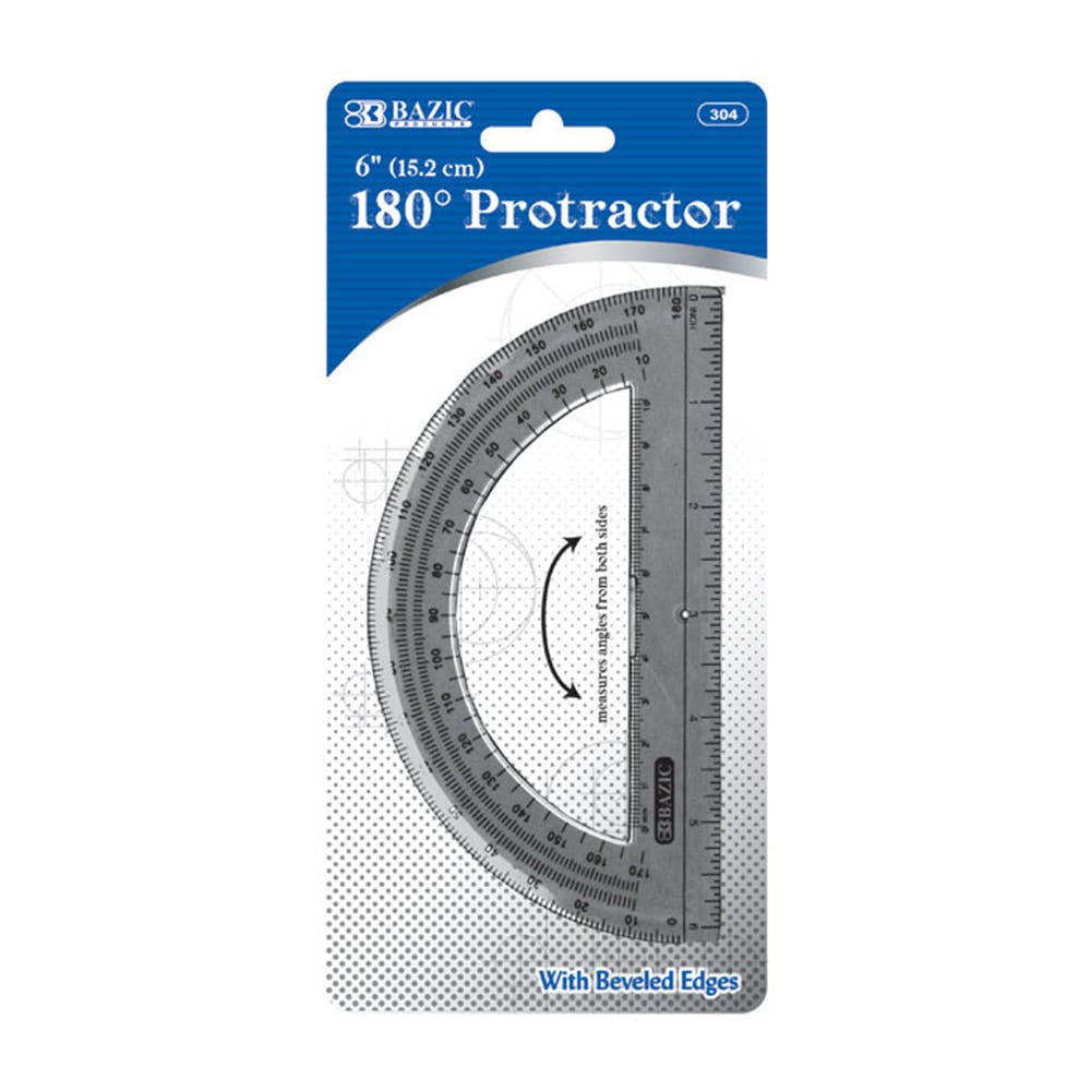 Protractors - 6" Semicircular 1