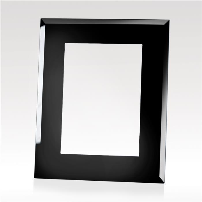 Black Glass Photo Frame 8