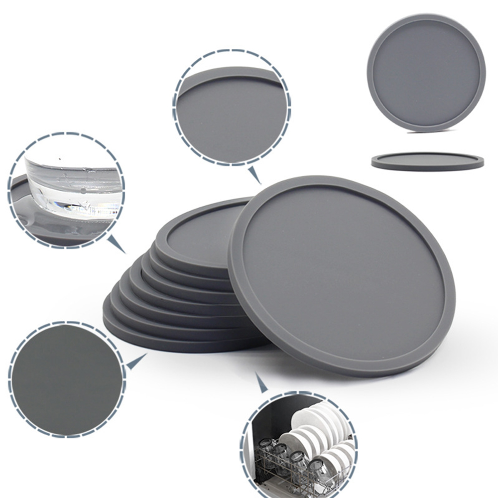 Round Silicone Cup Mat