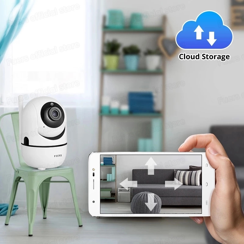 Indoor Pan/Tilt Smart Security Camera 4