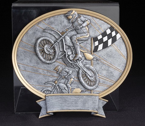 8" Motocross Legend Plate 2