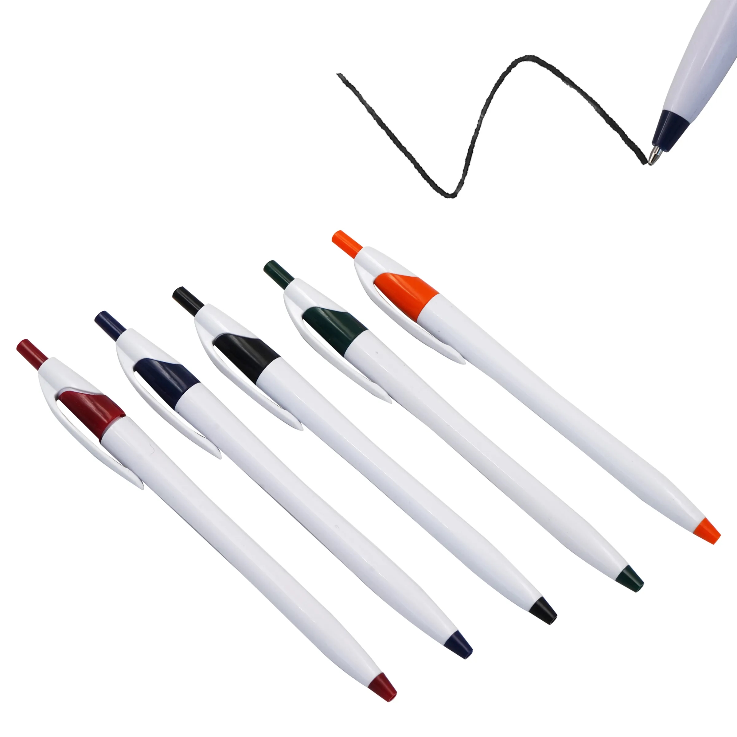 Plastic Multi Colored Ballpoint Pen 2