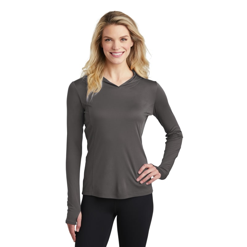 Sport-Tek Women's PosiCharge Competitor Hooded Pullover., custom hoodie or sweatshirt with logo imprint 31
