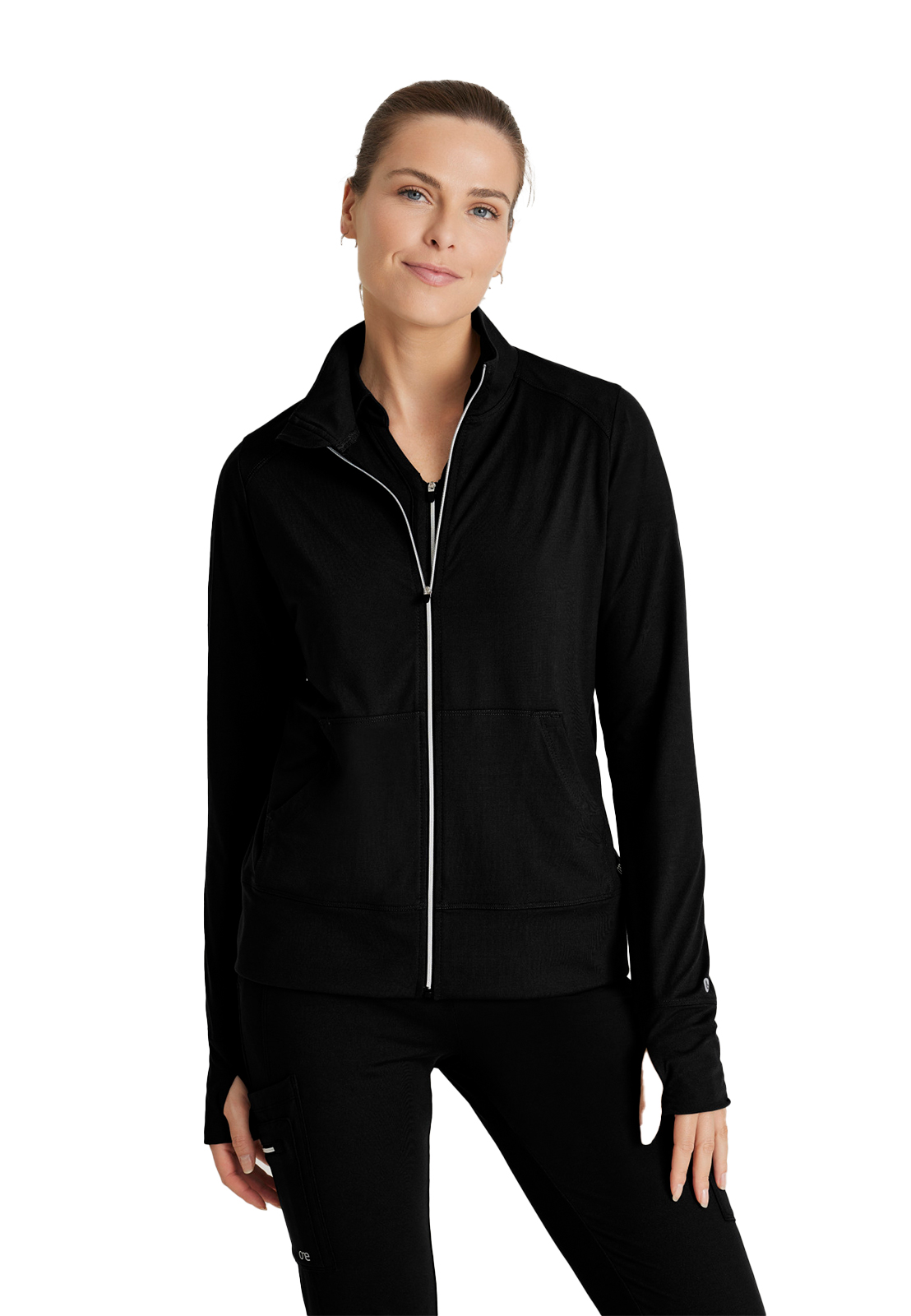 Barco One Performance Knit - Women's Two-Pocket Arena Warm-Up Scrub Jacket