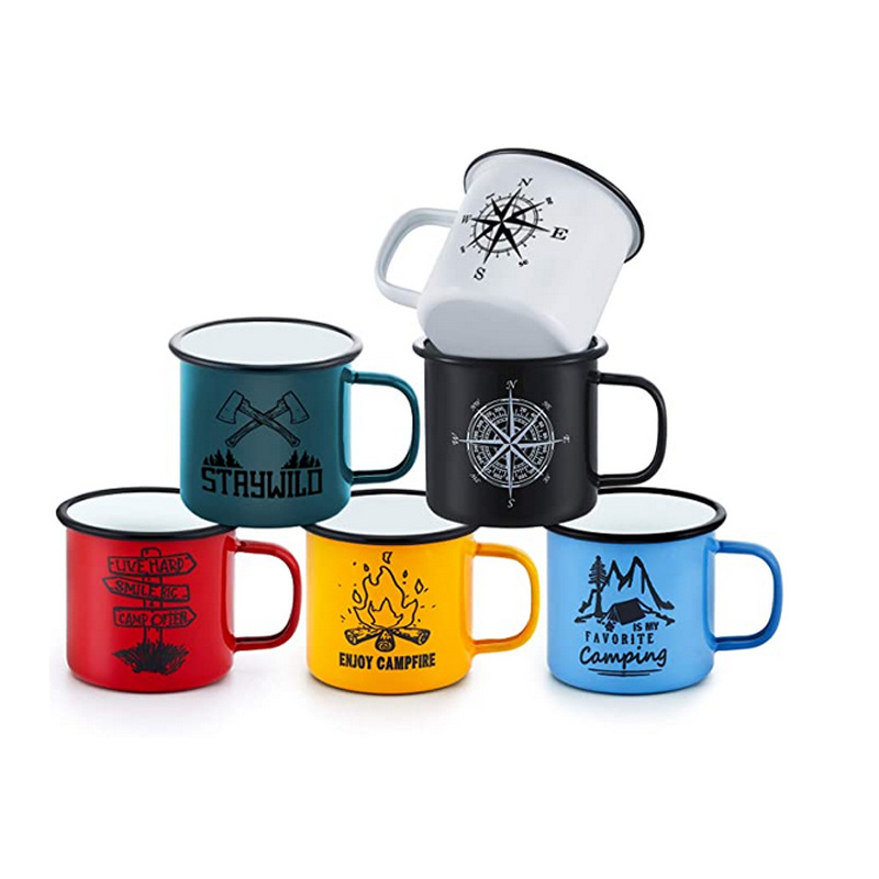 12 Oz. Porcelain Camping Mug 3