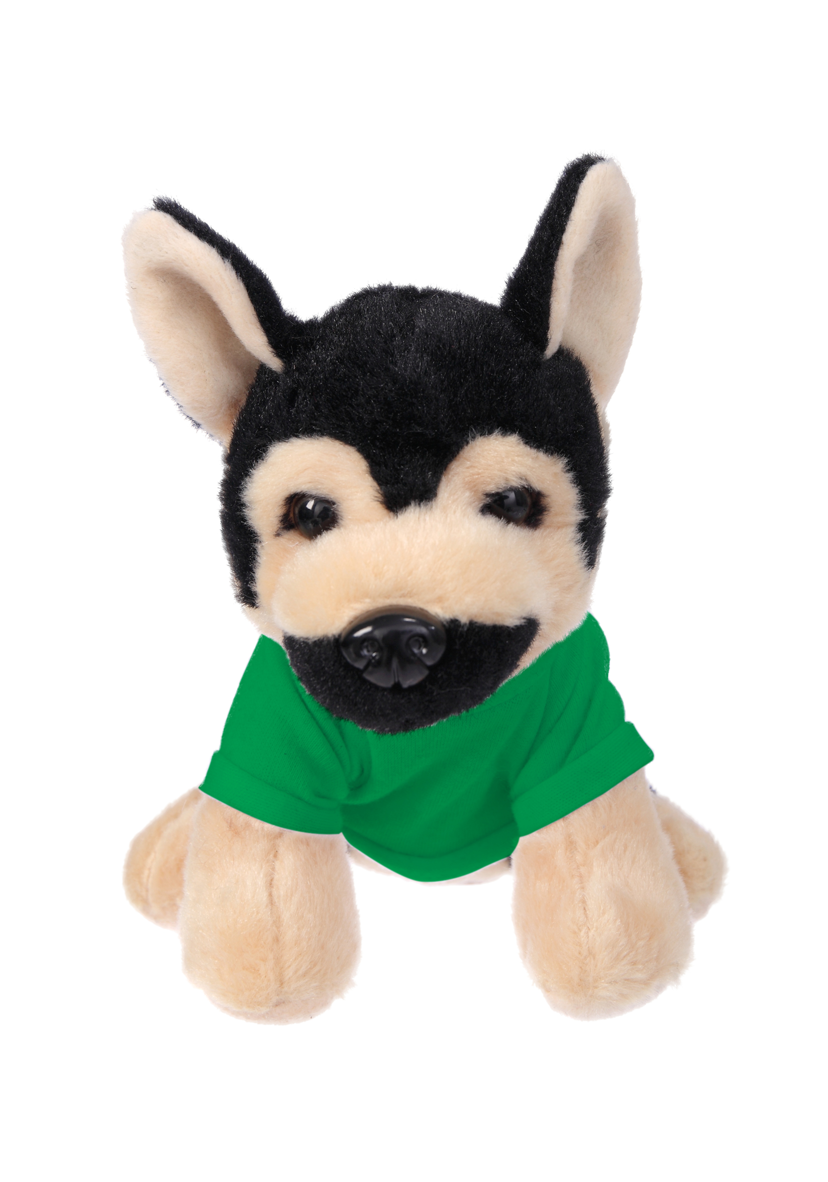 Soft Plush Sitting German Shepherd wearing a T-Shirt 34