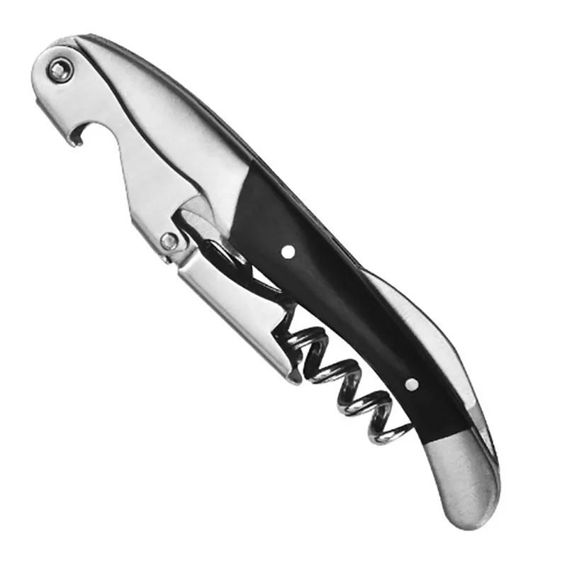 Advanced Stainless Steel Bottle Opener With Wooden Handle 1