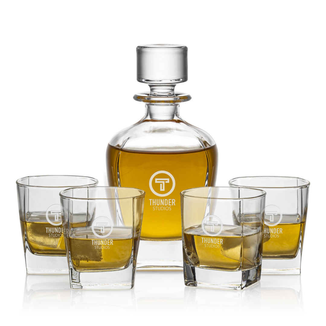 Sterling Decanter Set 8