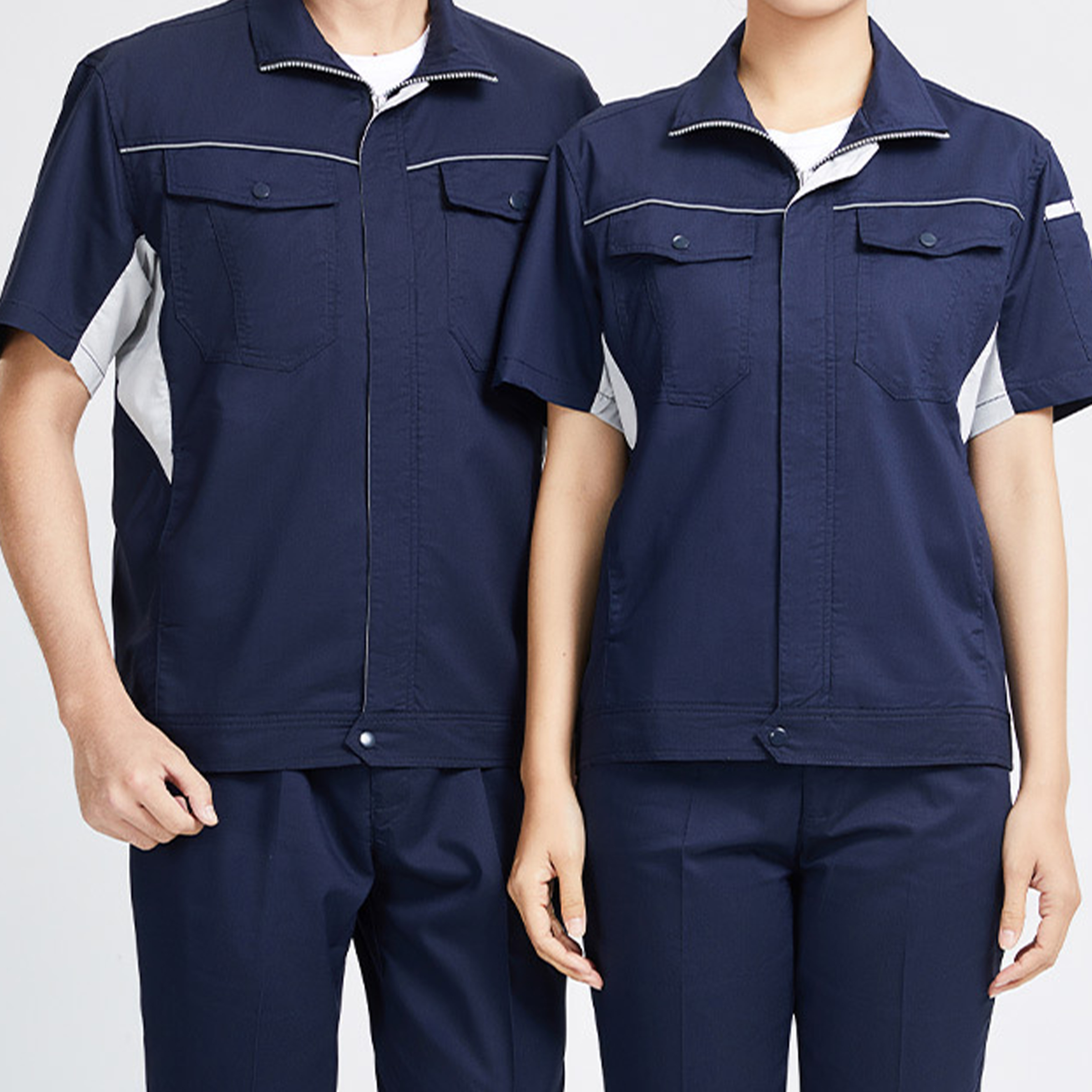 Polyester Wear Resistant Summer Workwear 4
