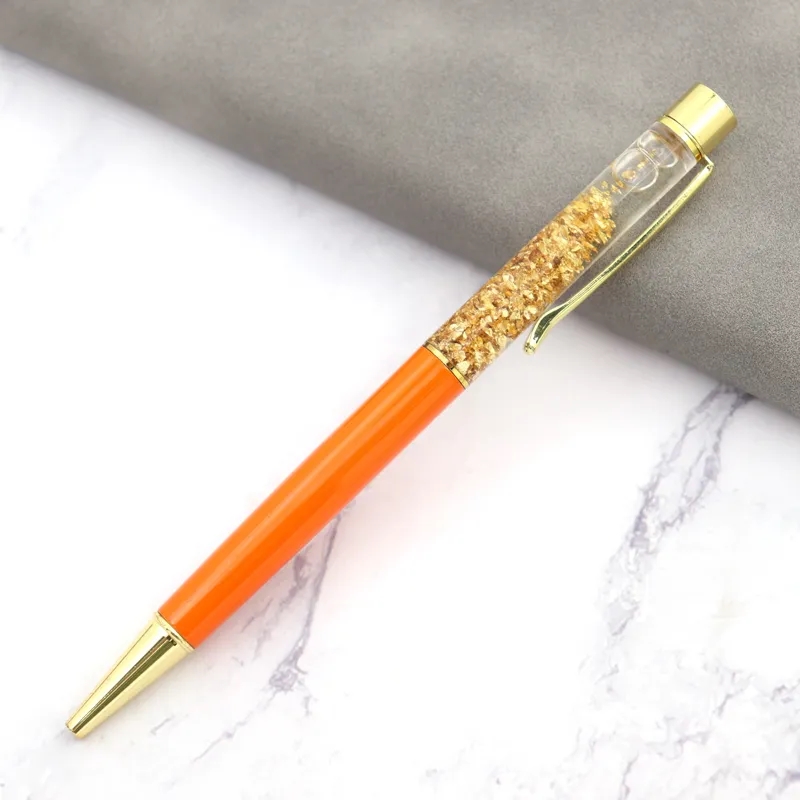 Luxury Flow Oil Crystal Metal Pen 18