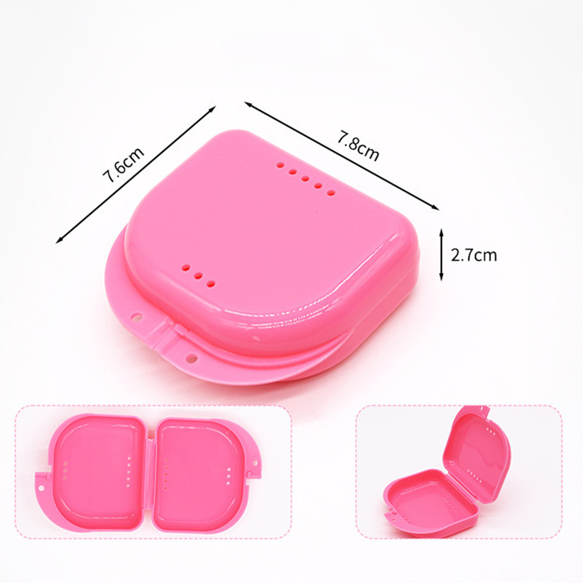 Invisible Braces Retainer Orthodontic Storage Box 6
