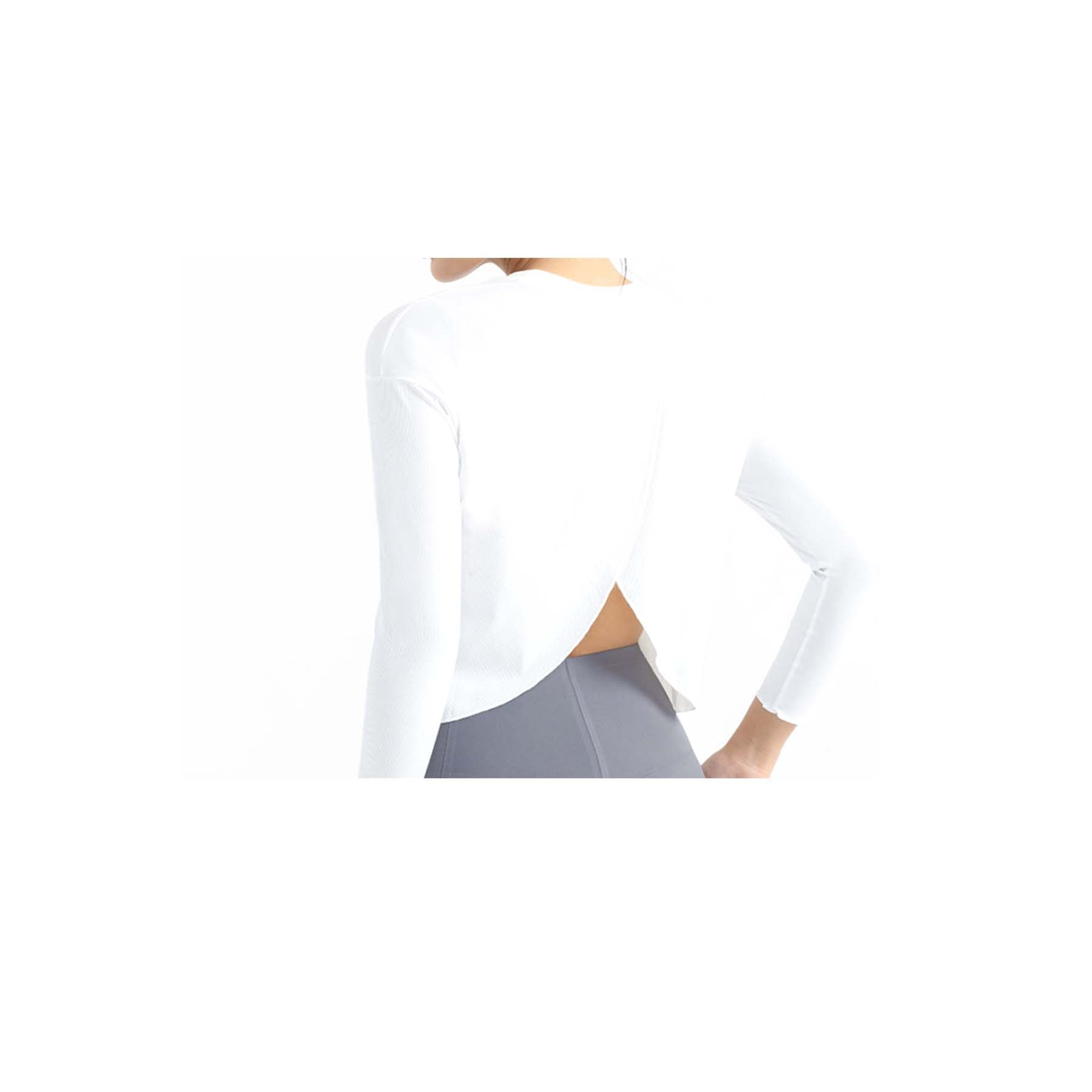 Long Sleeve Cropped Top 2
