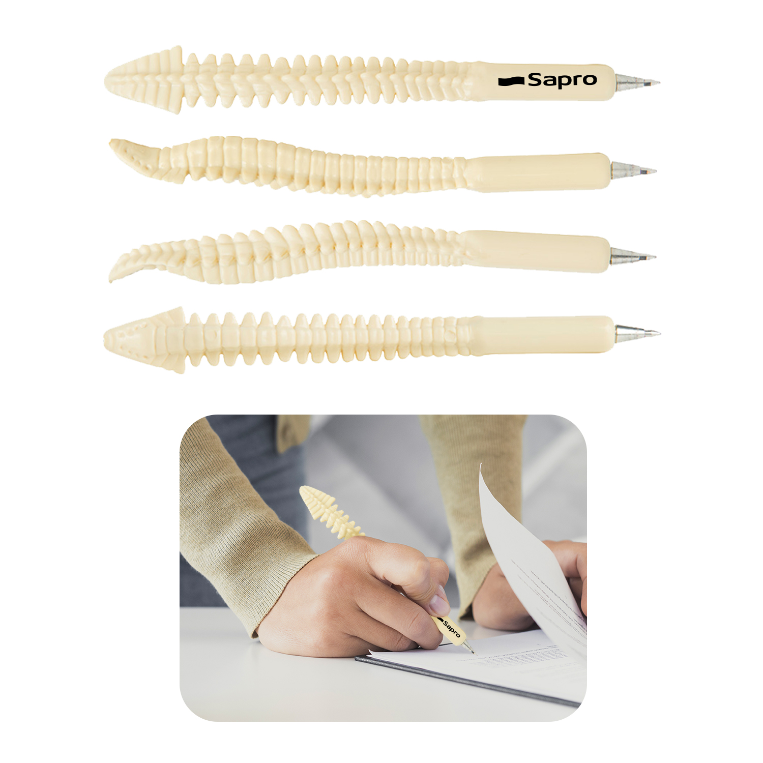 Spine Shaped Pen 1