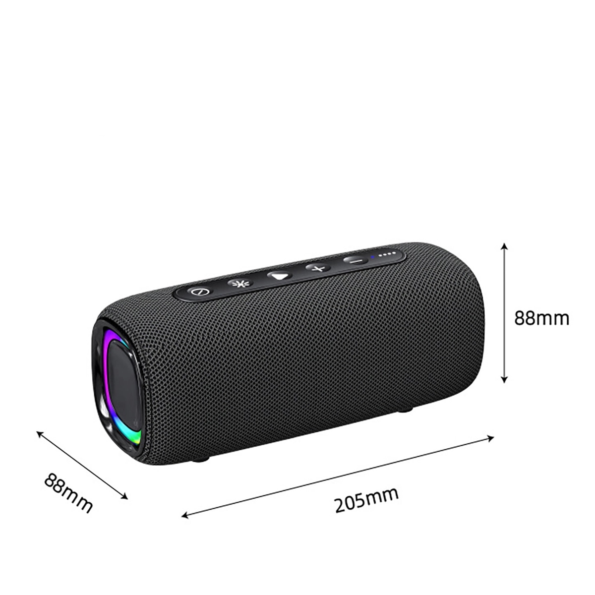 Smart Bluetooth Speaker With Rgb Light 10
