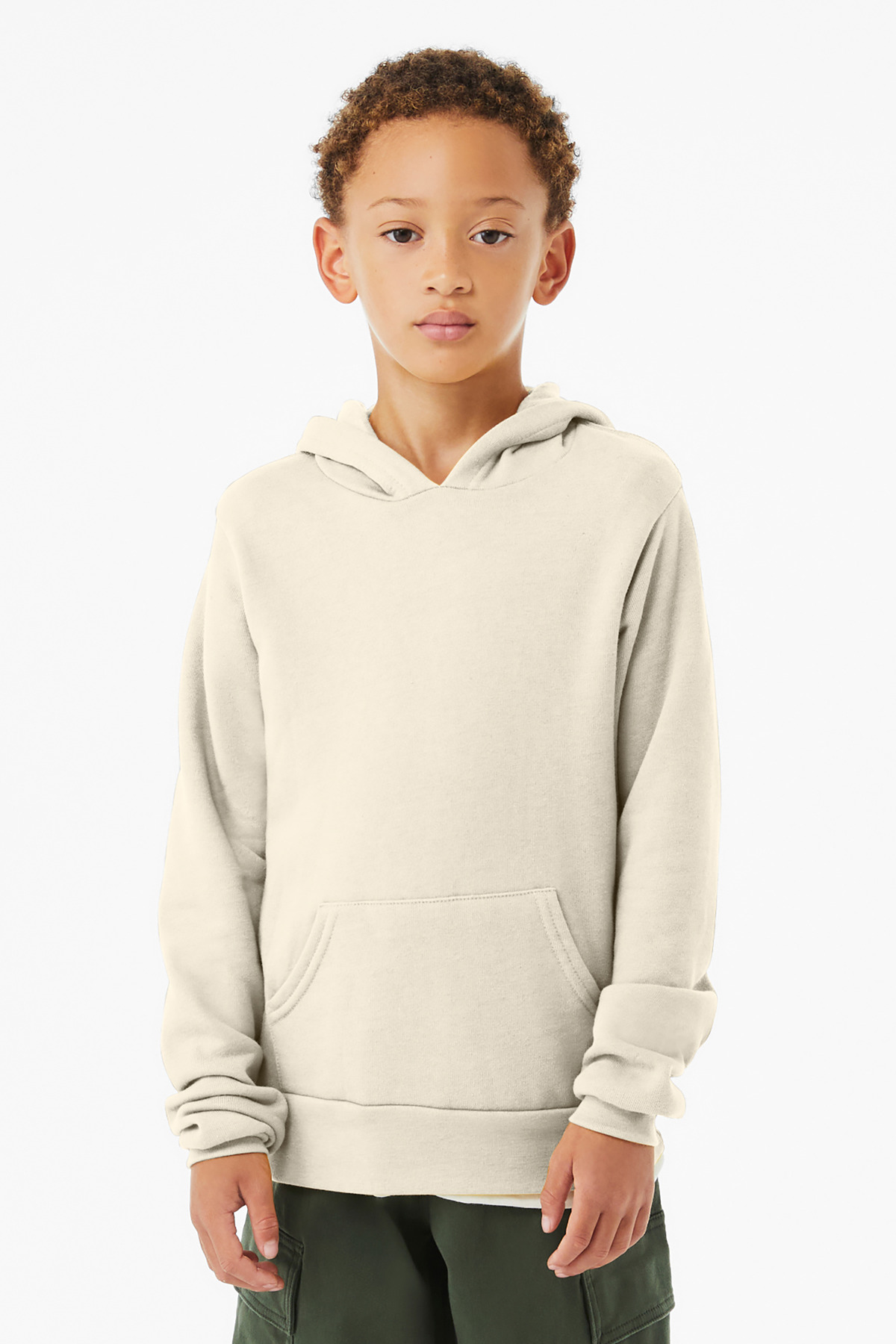 BELLA+CANVAS Youth Sponge Fleece Pullover Hoodie BC3719Y 15