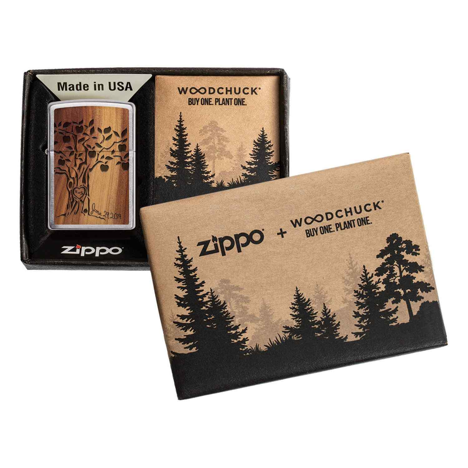 Woodchuck USA Cedar Windproof Lighter