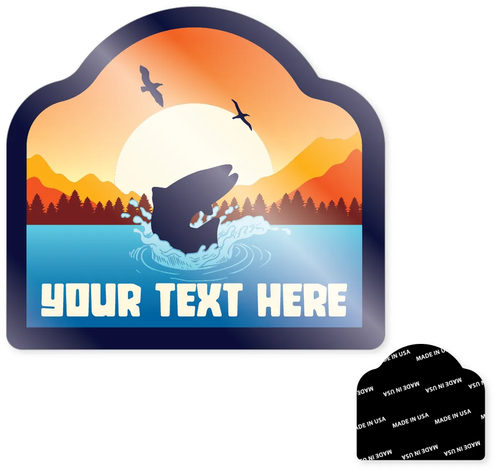 Premium Stock Image 1/4" Acrylic Magnet - USA Made