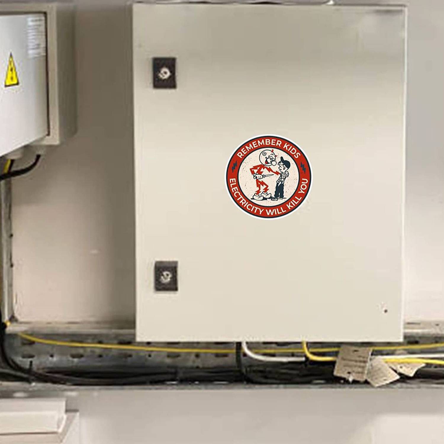 Full Colour Customized Circle Vinyl Sticker 3