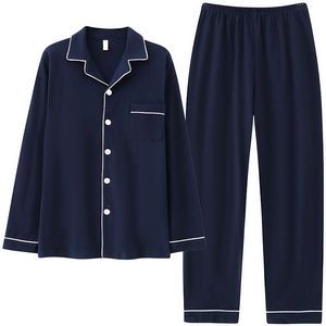 Men'S Cotton Pajama Set 4