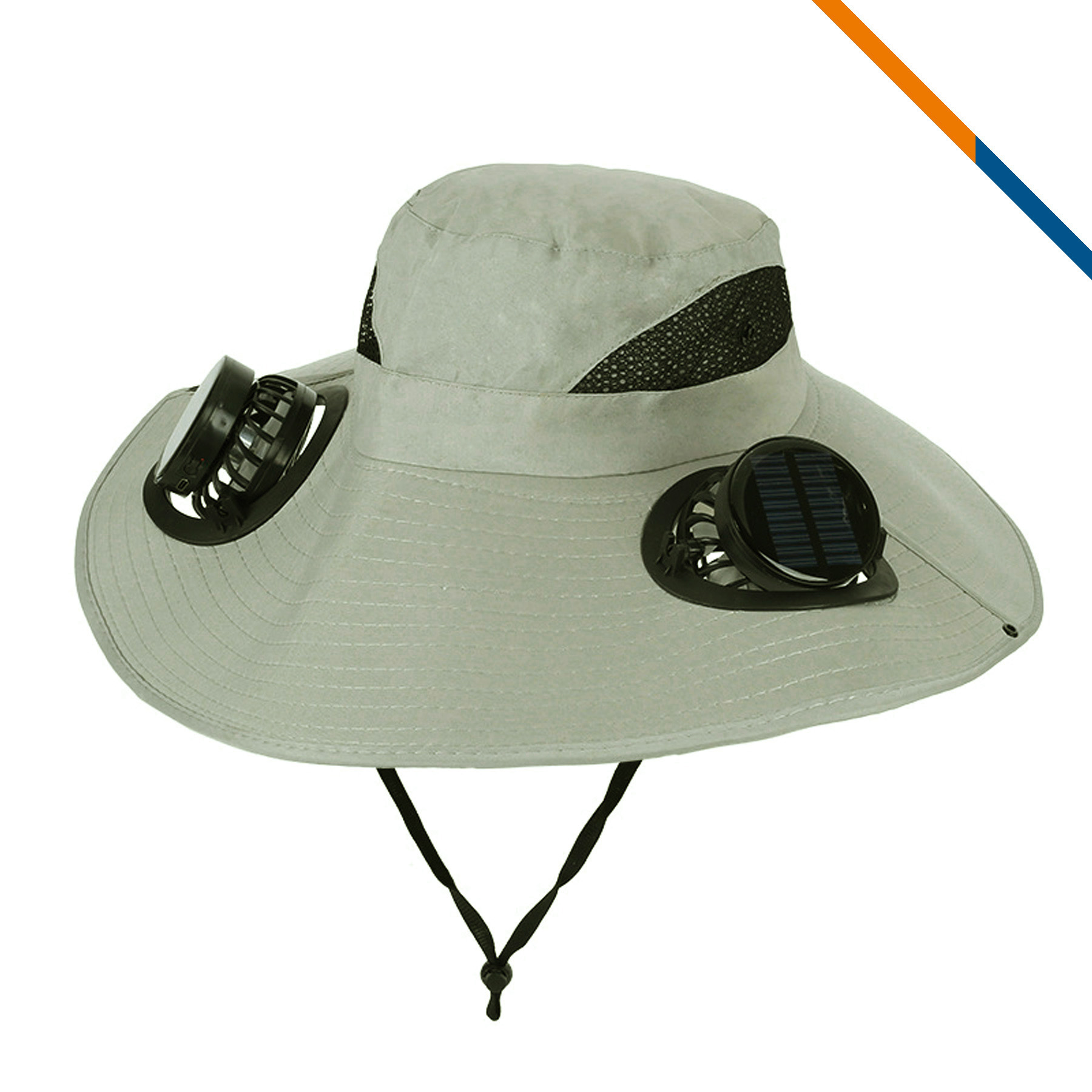 Armor Solar Double Fan Bucket Hat With String 8