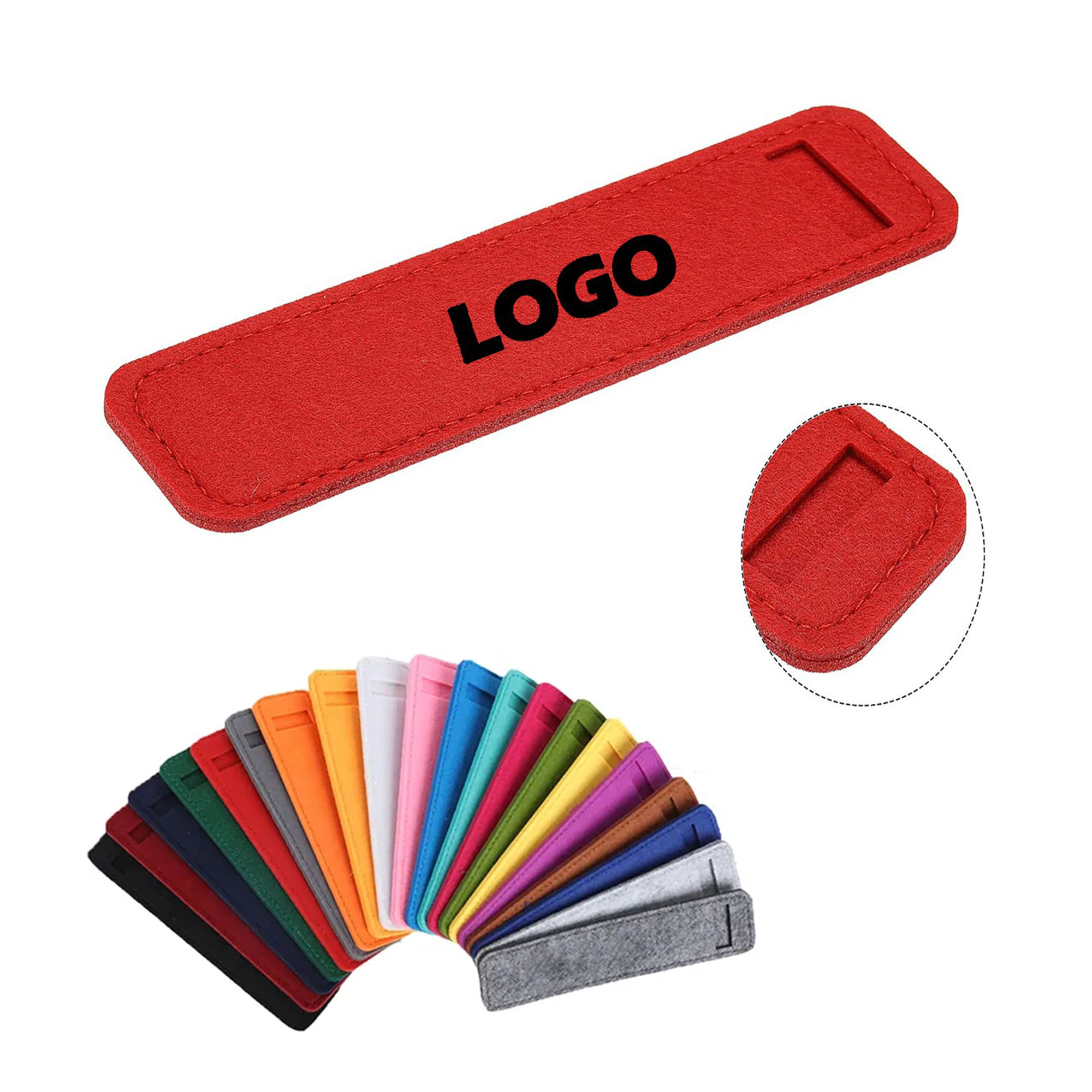 Felt Pen Pencil Case Mini Pocket Protector Storage Sleeve 11