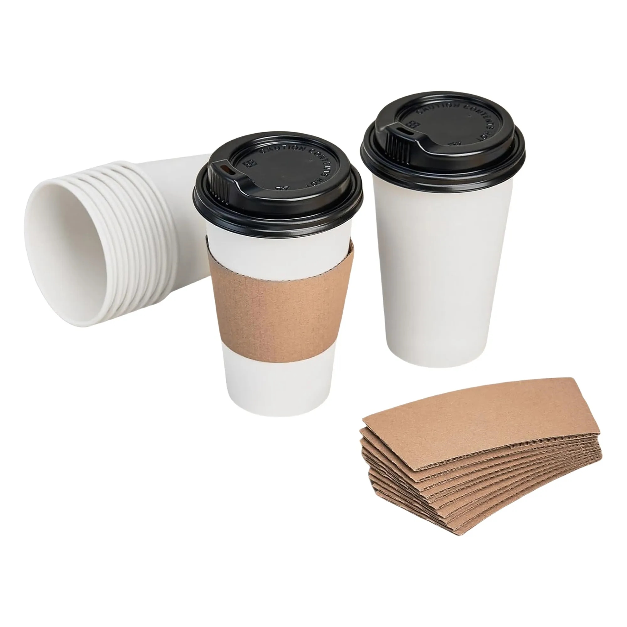 Kraft Paper Hot Cup Sleeve 1