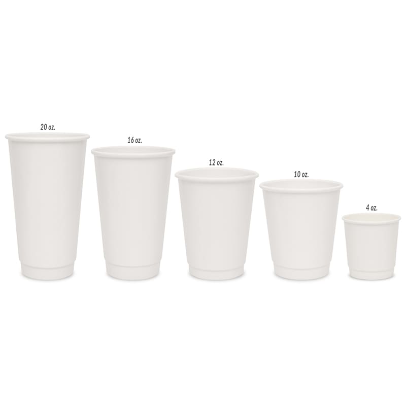 Custom 12 Oz. Double Wall Paper Hot Cups 18