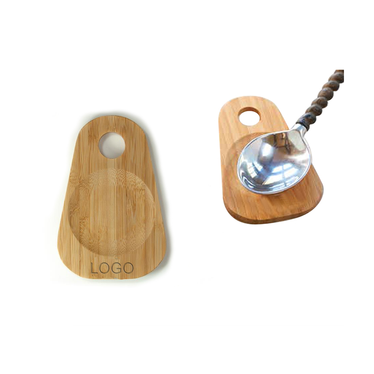 Bamboo Spoon Rest 2