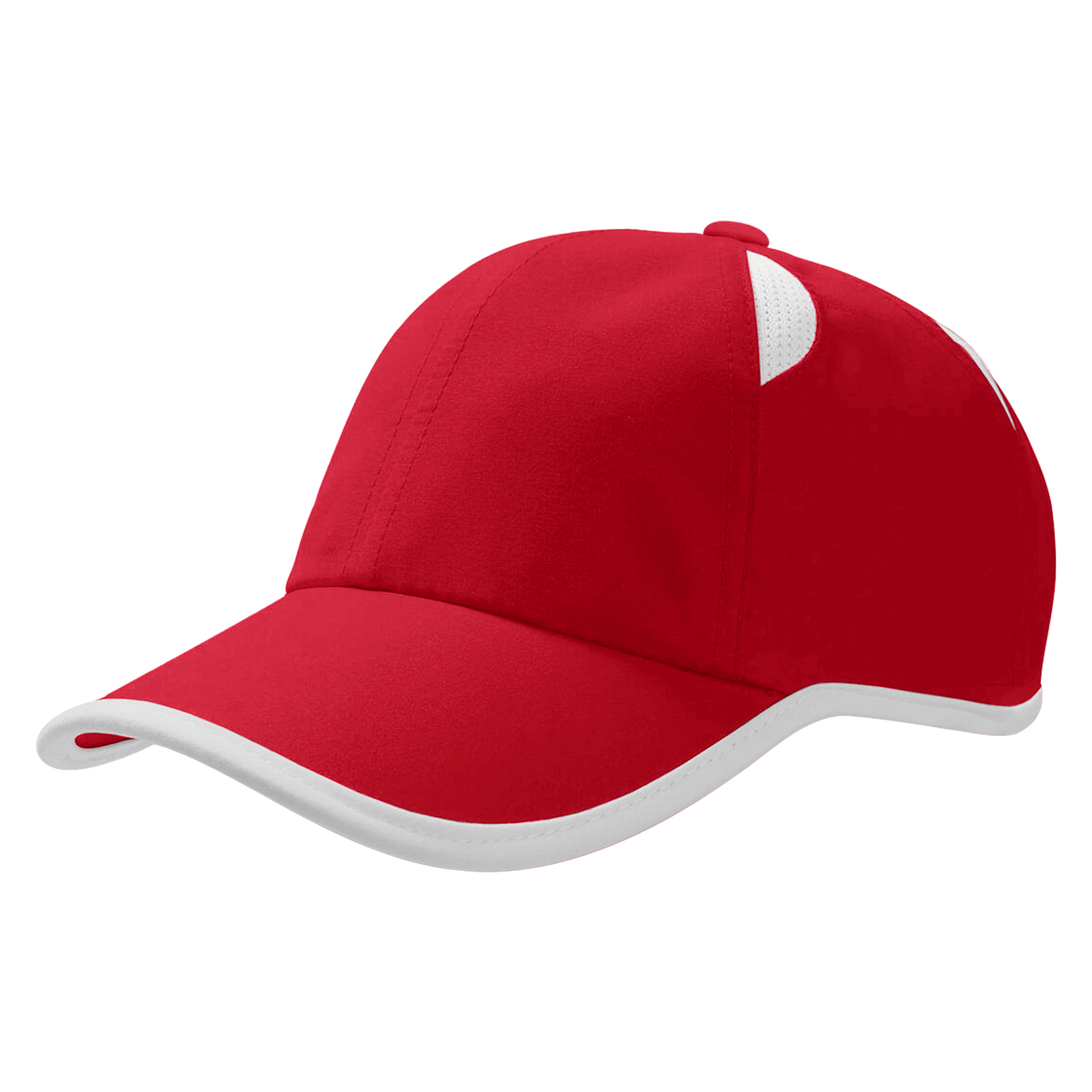 Embroidery Quick Dry Polyester Baseball Cap With Mesh Eyelets 16