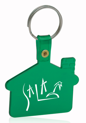 House Shaped Soft Key Tags 20