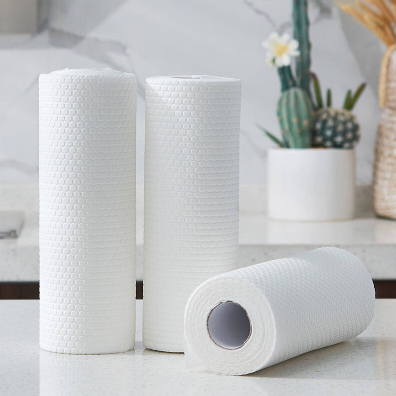 200pcs Multi-Purpose Kitchen Towels Lazy cloth Save Costs 7