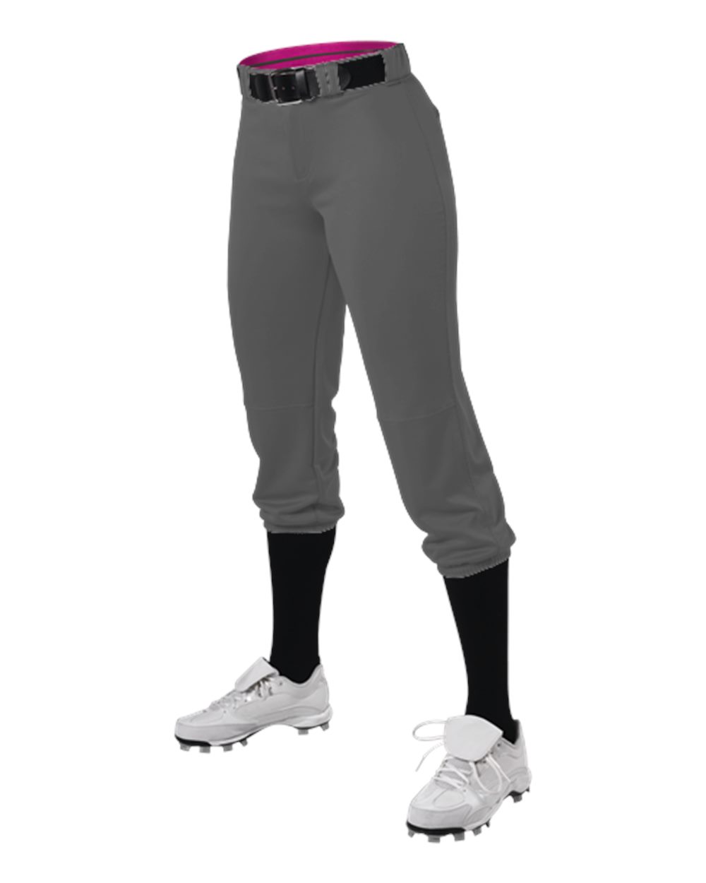 Women's Premium Fastpitch Softball Pants with Belt Loops - 615PSW 4