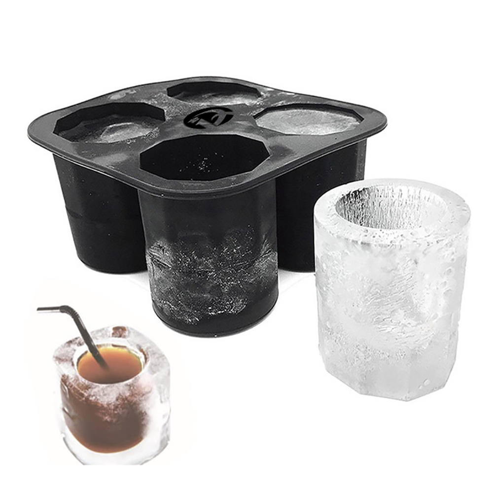 1 Oz. Silicone Shot Glass Ice Molds 2
