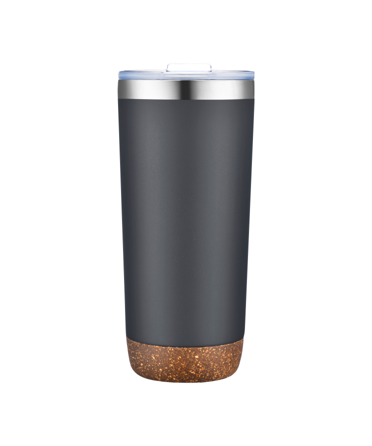 Union Printed - 22 oz Vacuum Tumbler w/ Cork Bottom - Laser Engraved 2