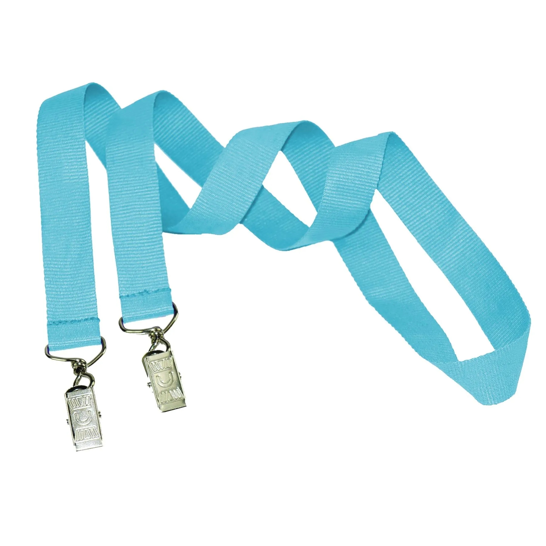 3/4" Custom Open Ended Polyester Lanyard w/ Badge Holder 10