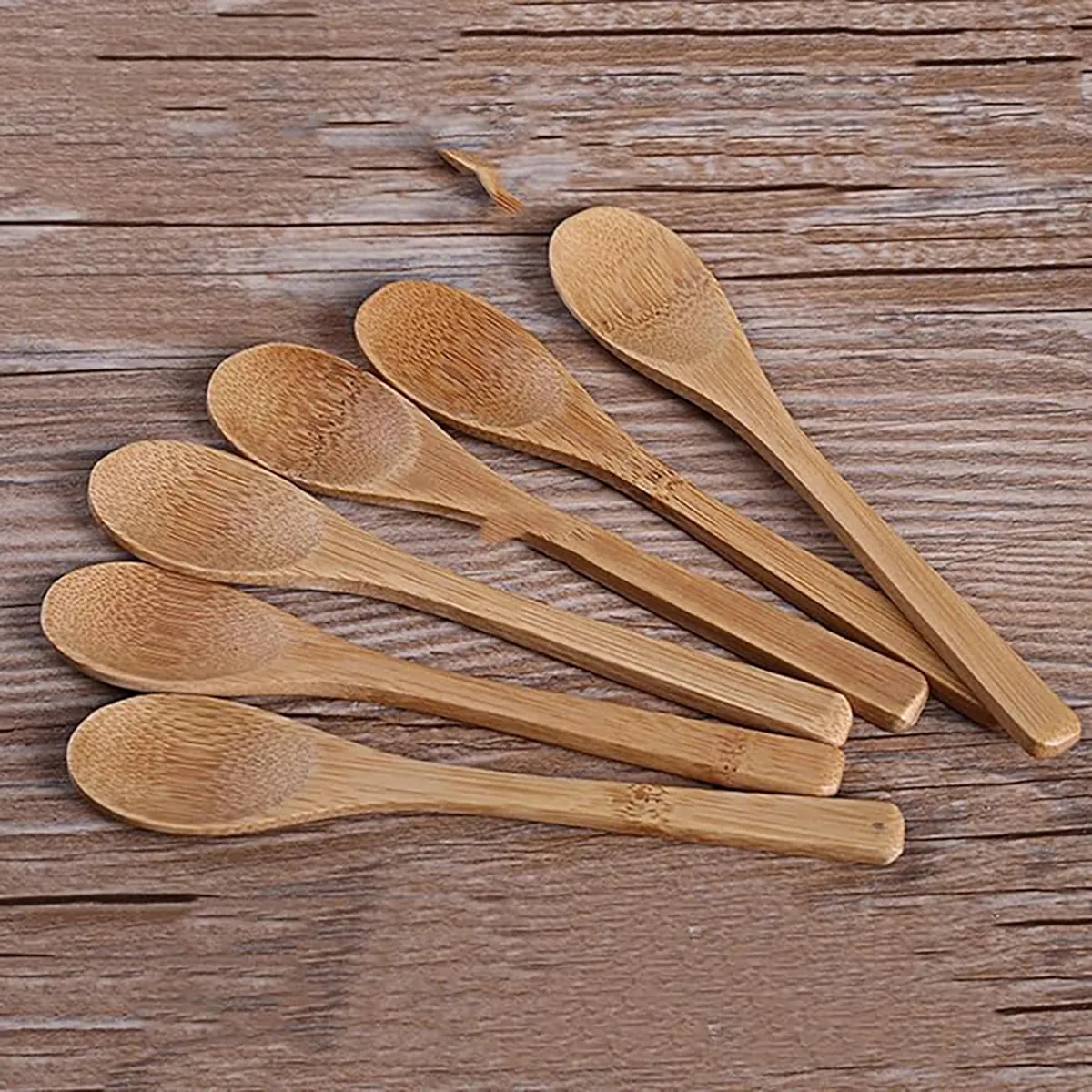Handmade Small Wooden Spoon Multifunction In Stock Ladle 3