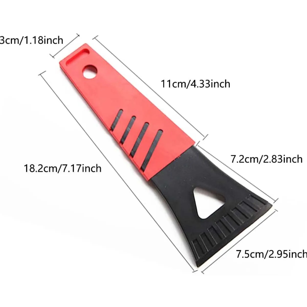 7" Winter Car Accessorie Multipurpose Multicolor Ice Scraper 4