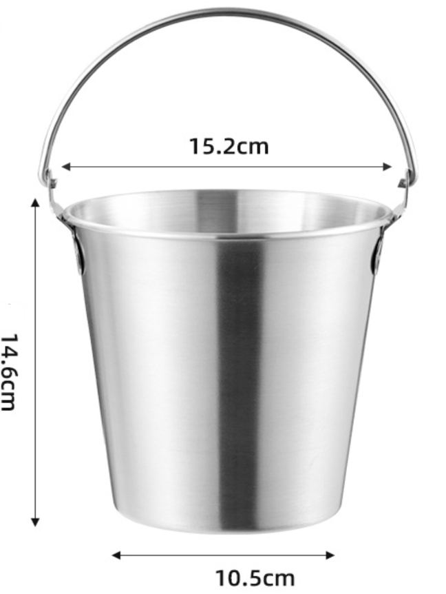 Steel Buckets with Handle 3